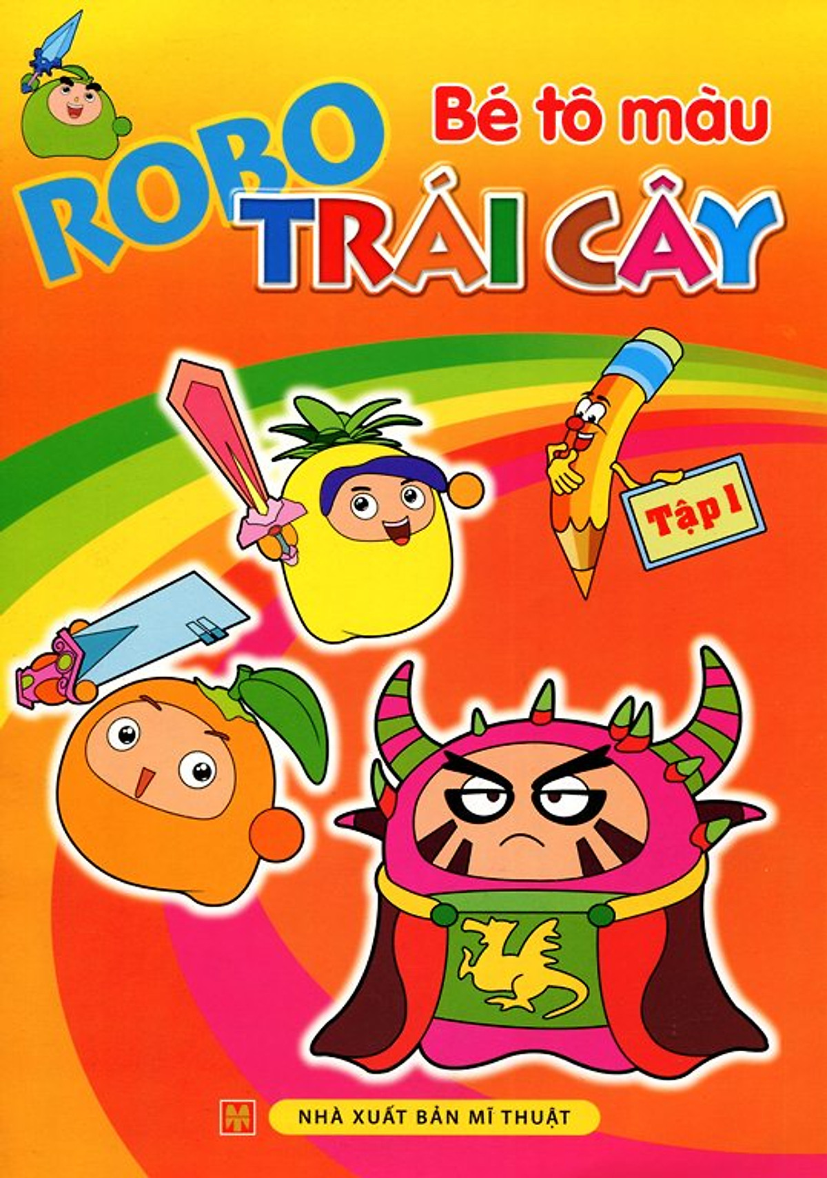 Tranh tô màu Robot cho bé