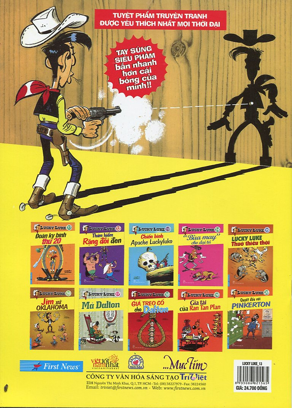 Lucky Luke (Tập 13): Chiến Binh Apache Luckyluko