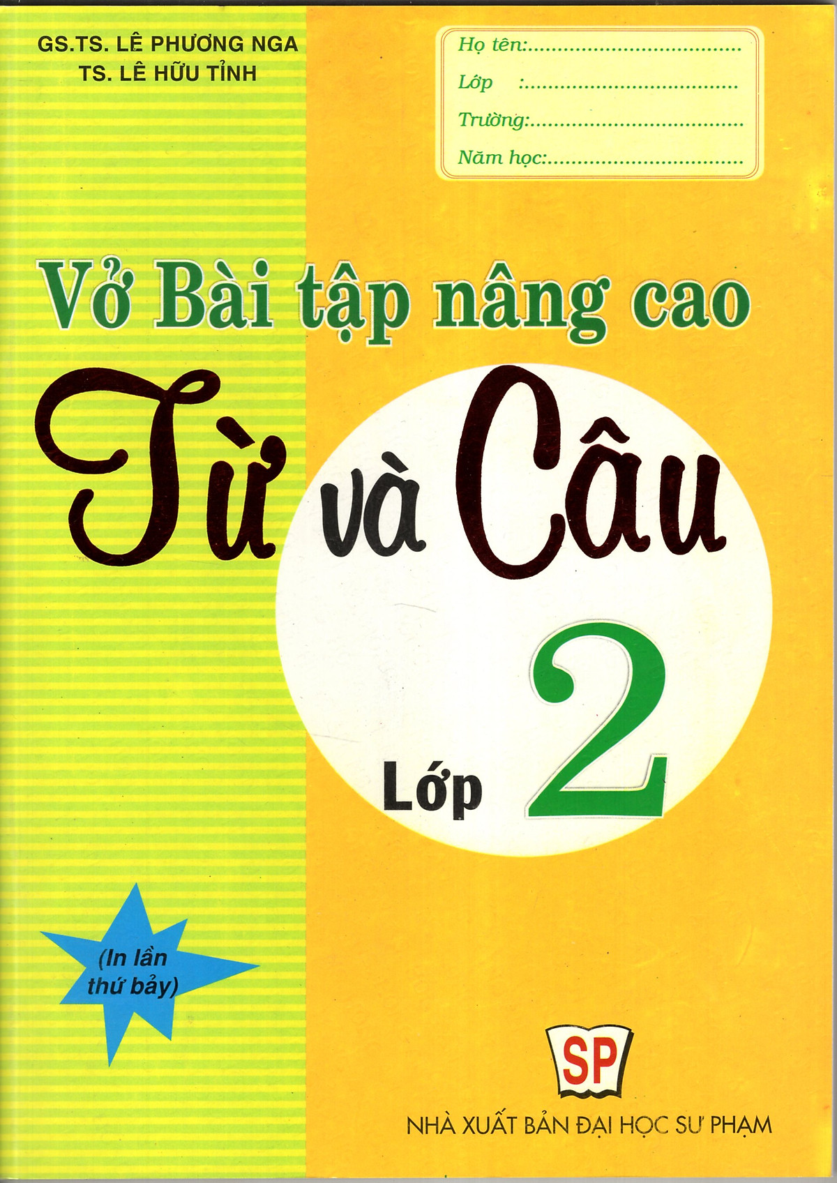 Vở Bài Tập Nâng Cao Từ Và Câu Lớp 2