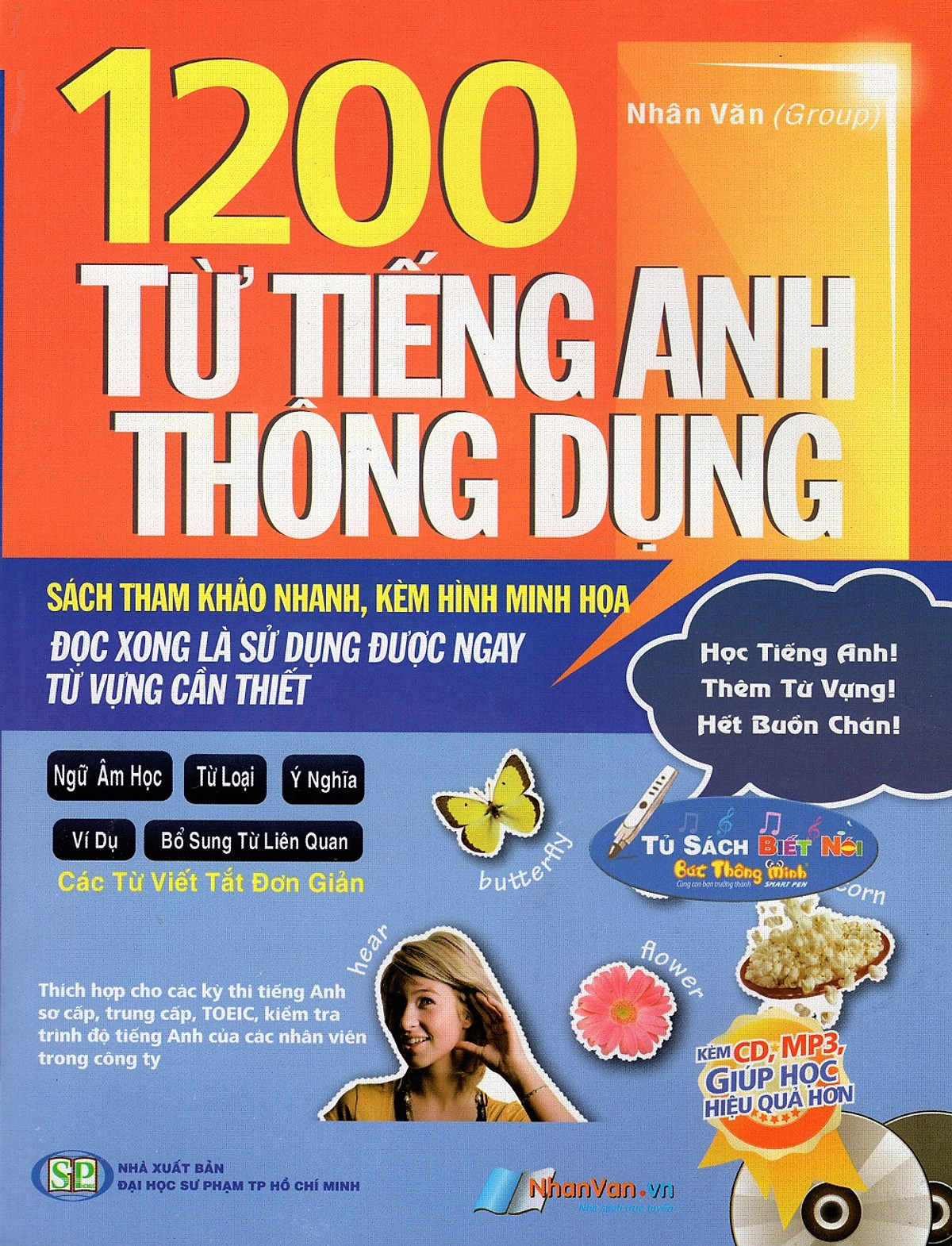 1200 Từ Tiếng Anh Thông Dụng (Kèm CD)