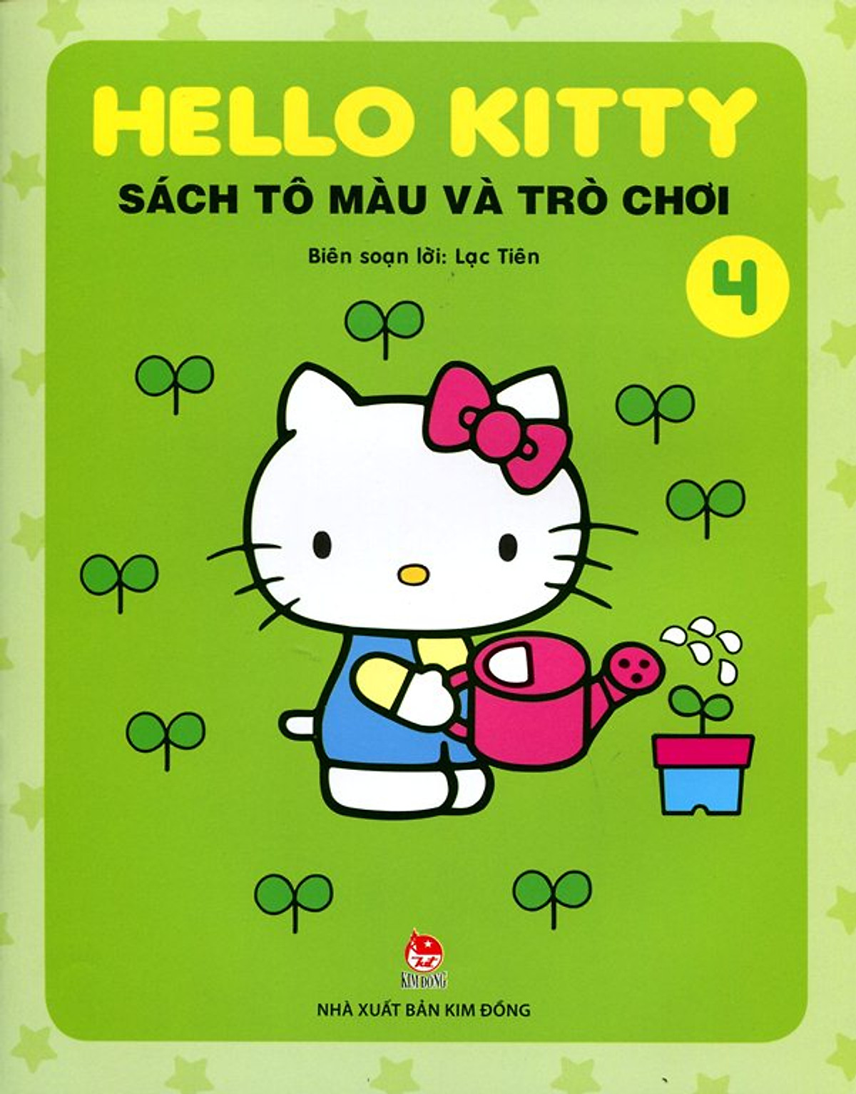 Hello Kitty - Sách Tô Màu Và Trò Chơi (Tập 4)