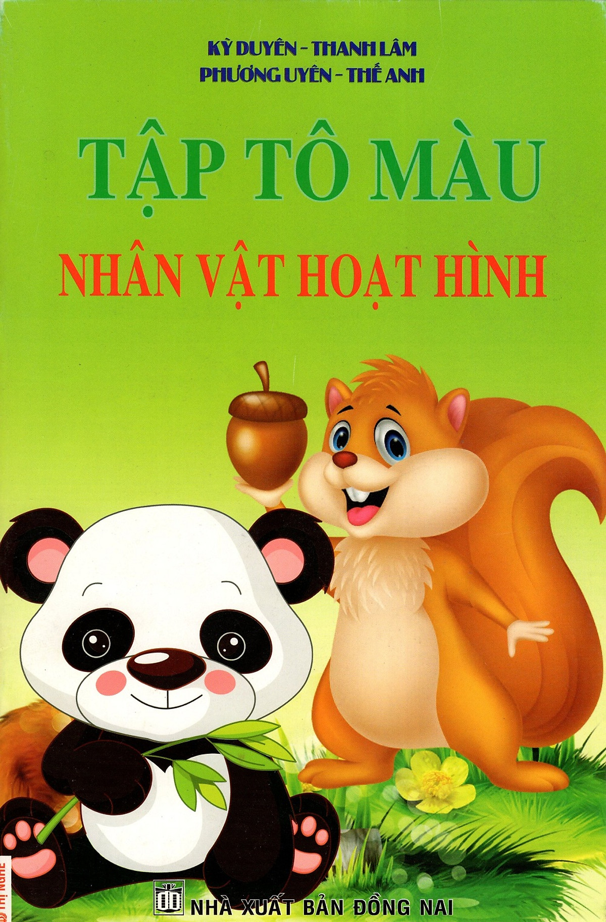 Tập Tô Màu: Nhân Vật Hoạt Hình