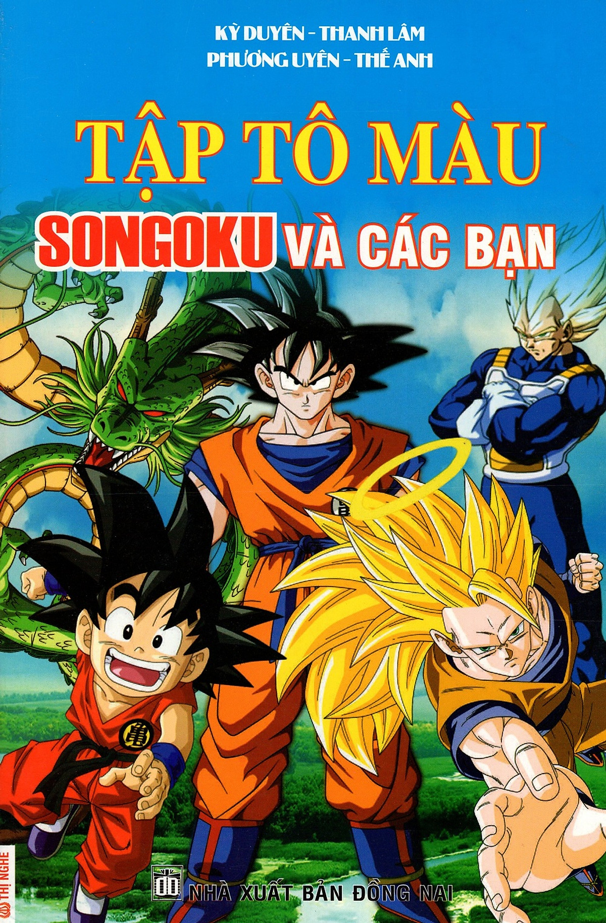 Bộ 30 tranh tô màu Songoku  7 Viên Ngọc Rồng đẹp nhất