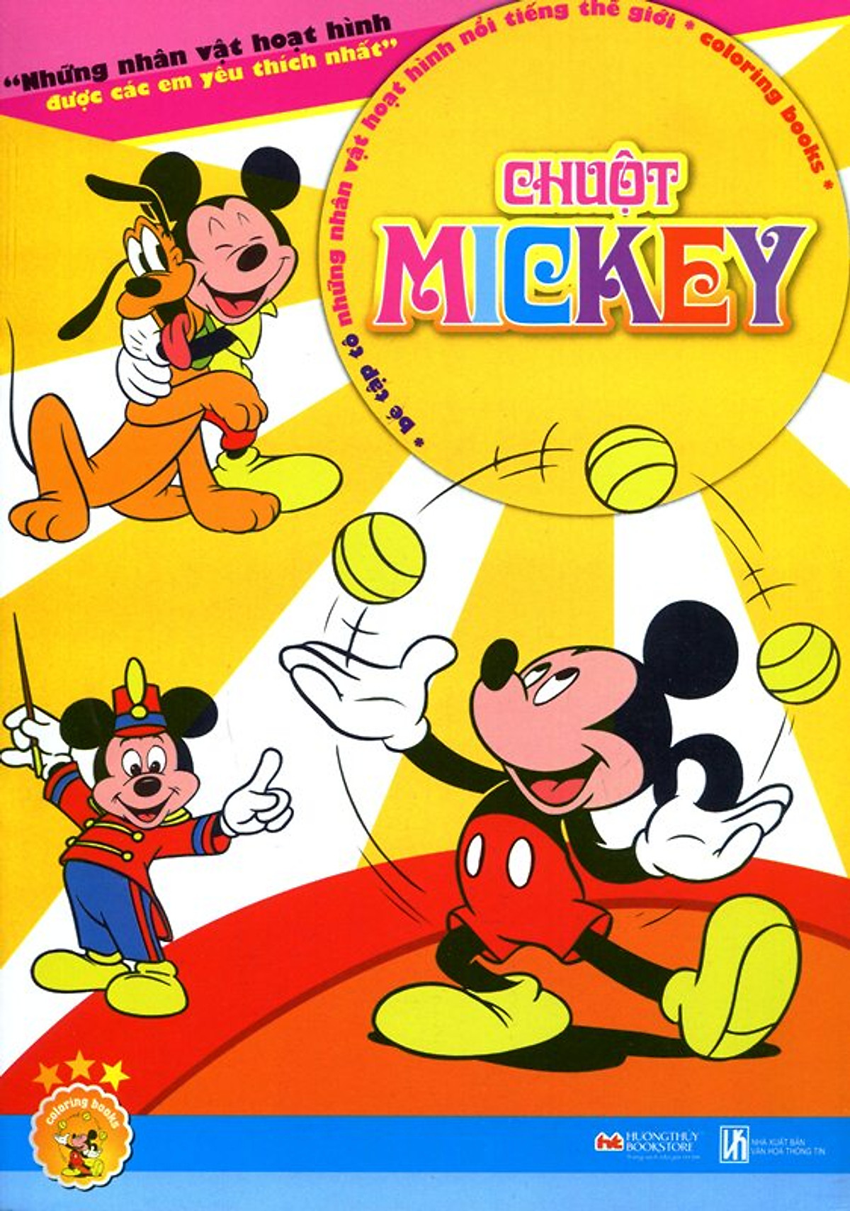 Bé Tô Màu Chuột Mickey