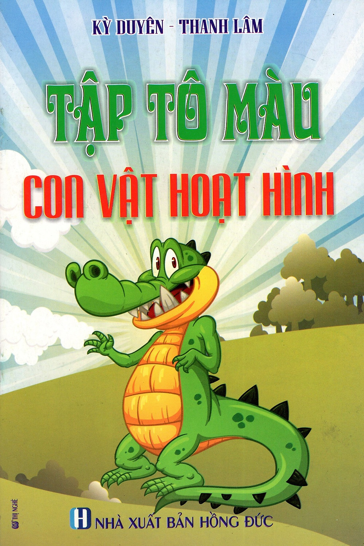 Tập Tô Màu: Con Vật Hoạt Hình