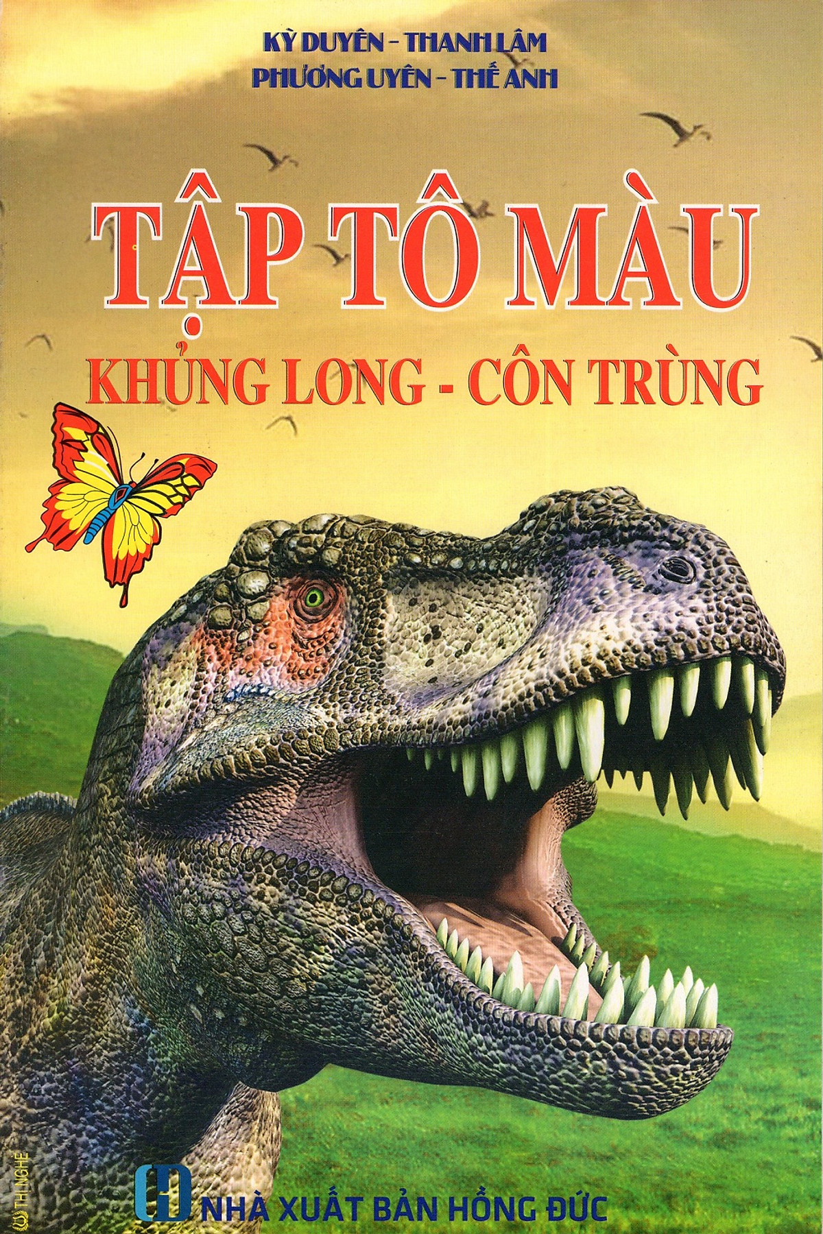 Tập Tô Màu: Khủng Long - Côn Trùng