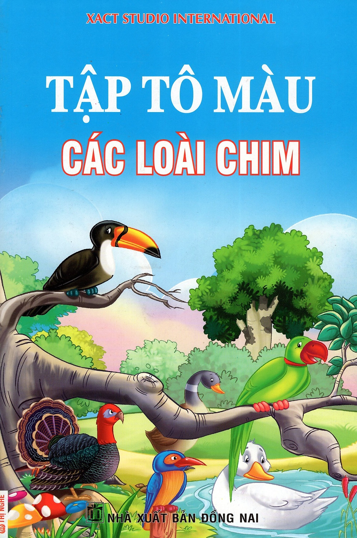 Tập Tô Màu: Các Loài Chim