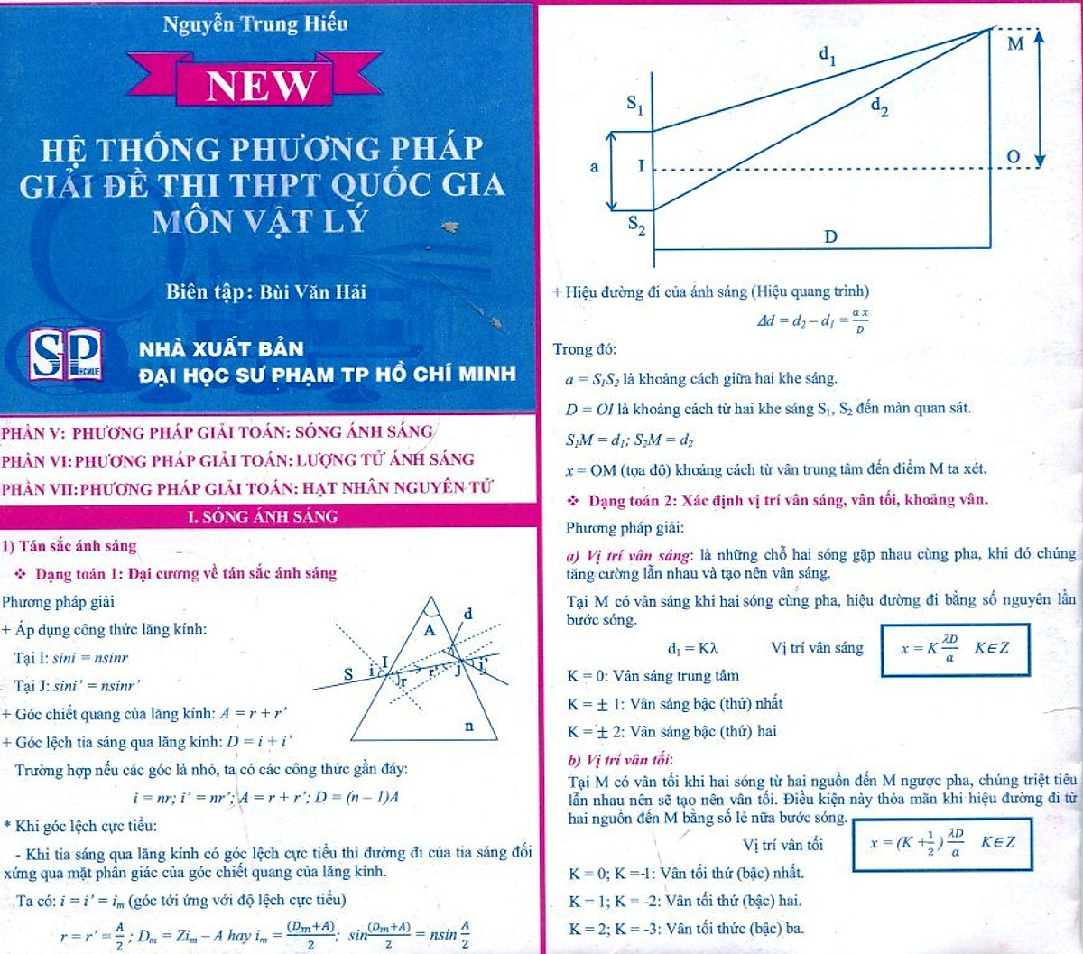 Bảng Hệ Thống Phương Pháp Giải Đề Thi THPT Quốc Gia Môn Vật Lý (1)