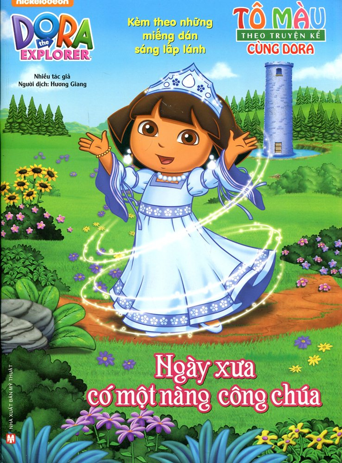 Tô Màu Theo Truyện Kể Cùng Dora - Ngày Xưa Có Một Nàng Công Chúa