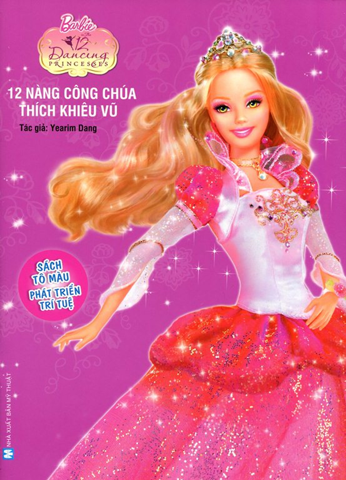 Barbie - 12 Nàng Công Chúa Thích Khiêu Vũ (Sách Tô Màu) | Tiki