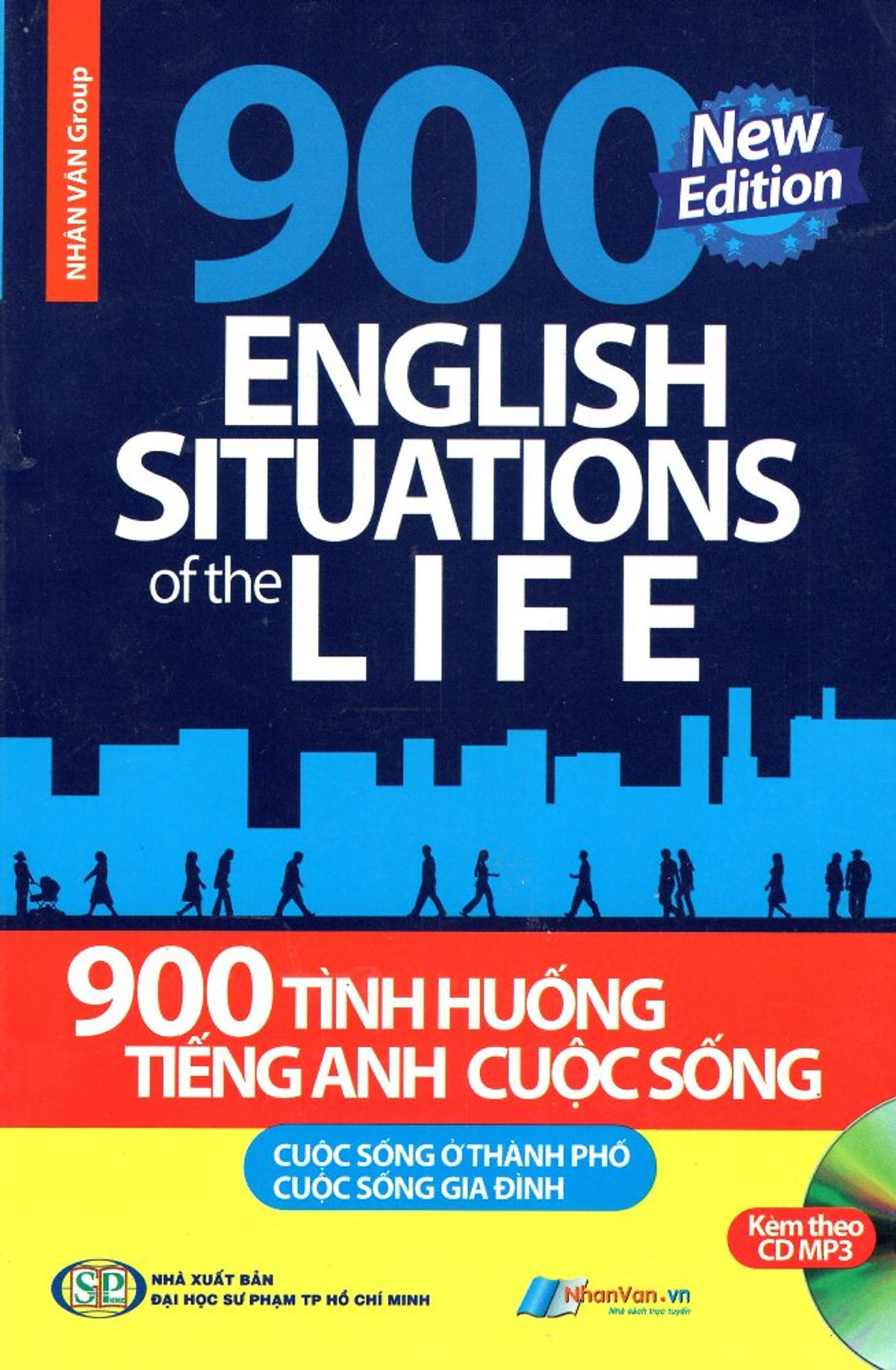 900 Tình Huống Tiếng Anh Cuộc Sống (Kèm CD)