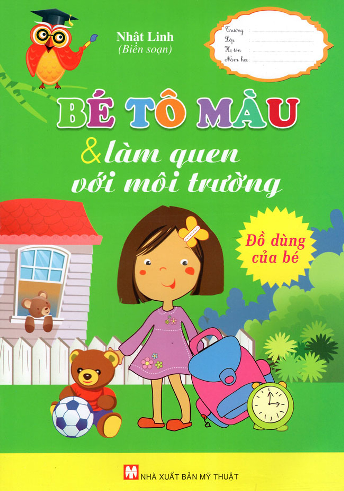 Bé Tô Màu & Làm Quen Với Môi Trường - Đồ Dùng Của Bé