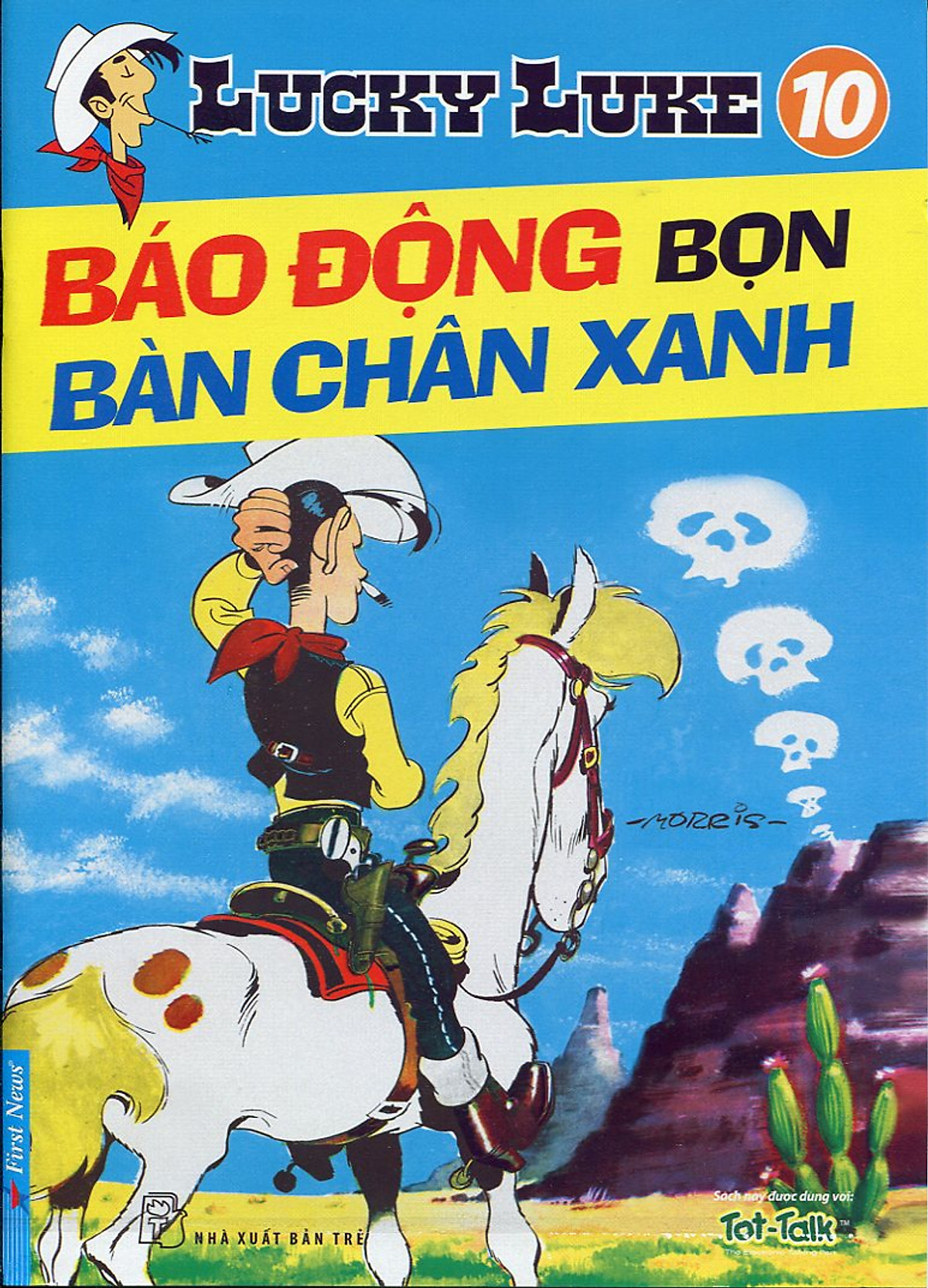 Lucky Luke 10 - Báo Động Bọn Bàn Chân Xanh