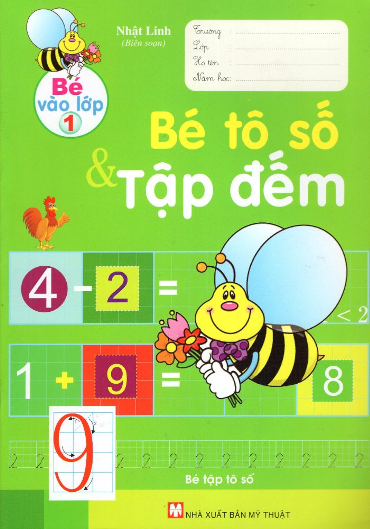 Bé Vào Lớp 1 - Bé Tô Số & Tập Đếm