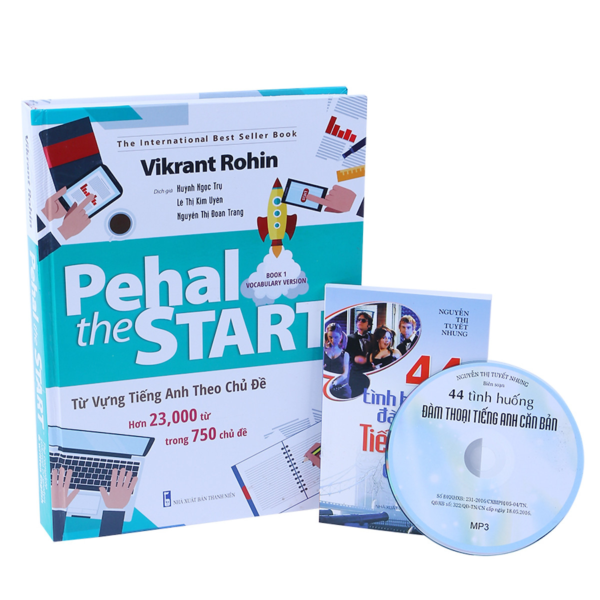 Pehal The Start - Từ Vựng Tiếng Anh Theo Chủ Đề (Tặng Sách 44 Tình Huống Đàm Thoại Tiếng Anh Căn Bản + CD)