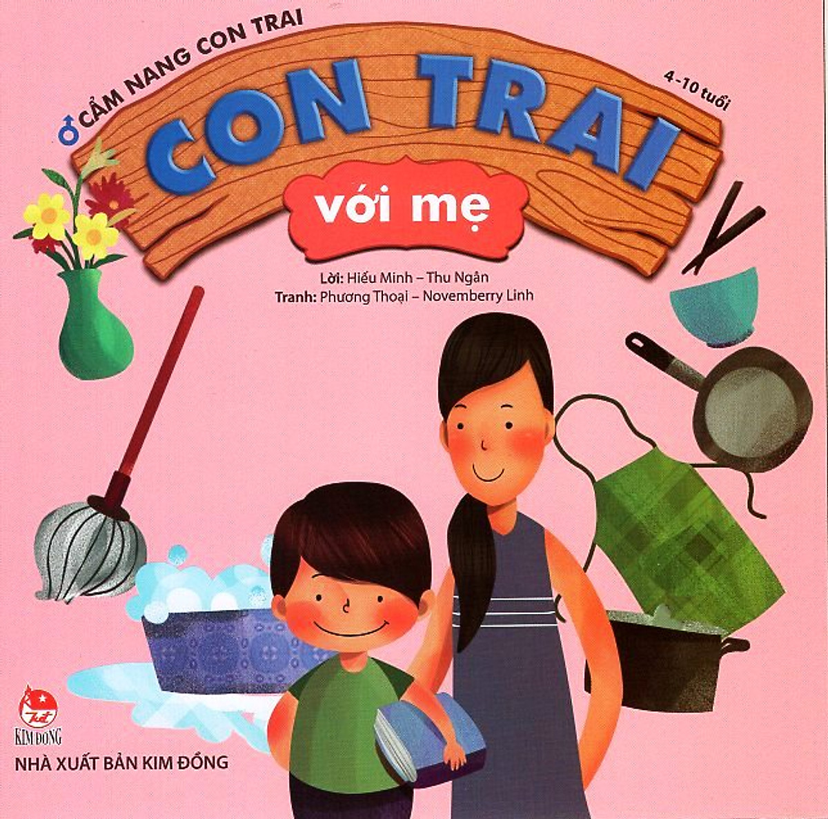 Cẩm Nang Con Trai (4-10 Tuổi) - Con Trai Với Mẹ