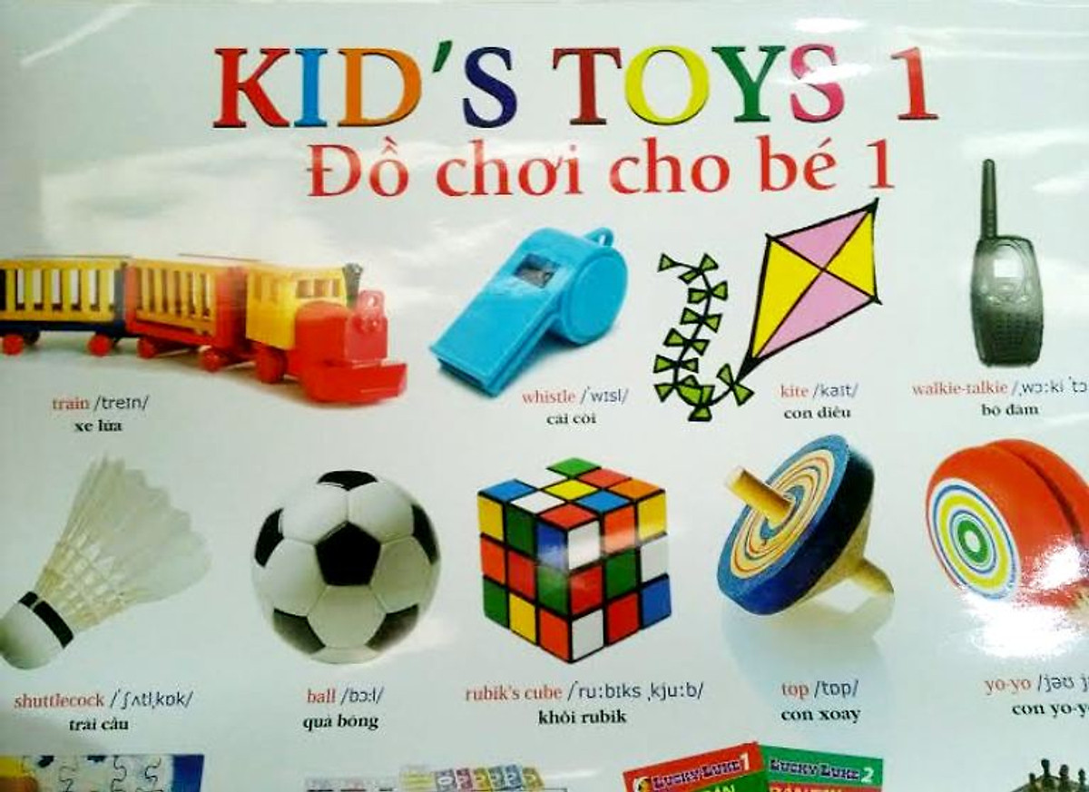 Poster Lớn Đồ Chơi Cho Bé 1