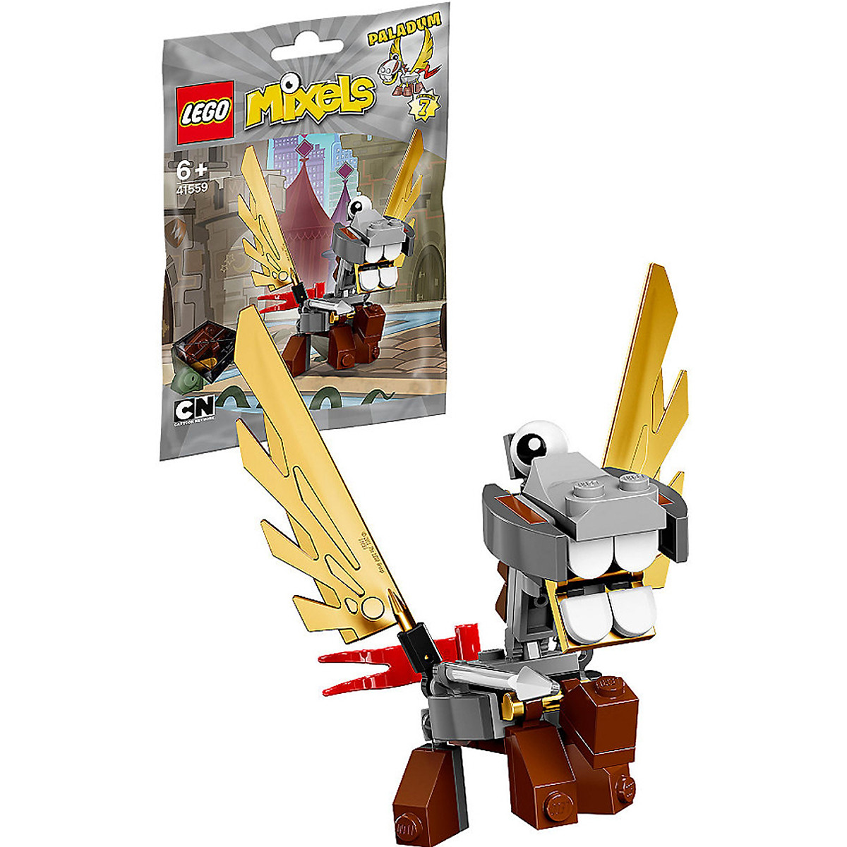 Mua Mô Hình LEGO Mixels - Thiên Lý Mã Ngốc Nghếch Paladum Mảnh - (Hàng Clearence Không Đổi Trả) | Tiki