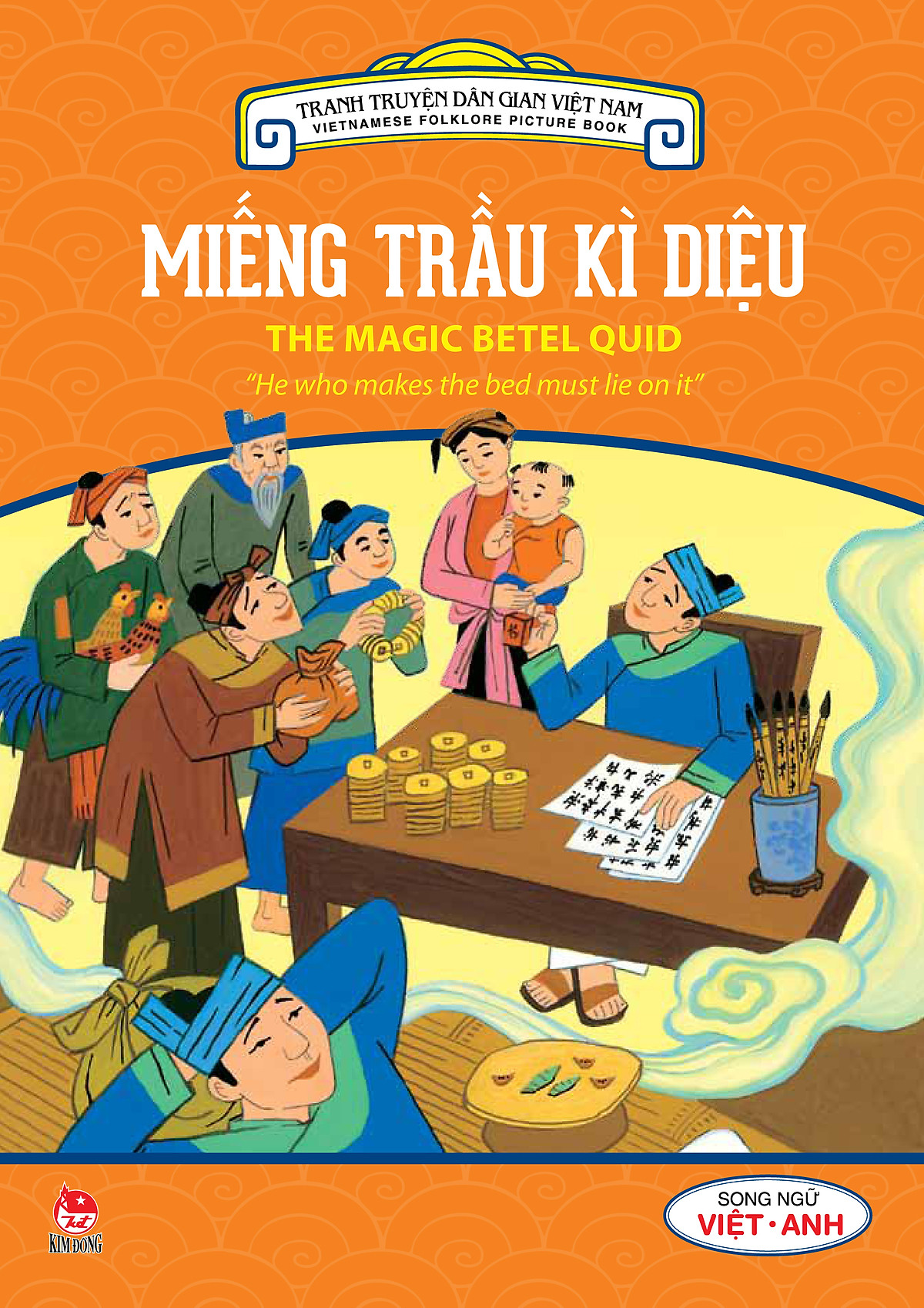 Tranh Truyện Dân Gian Việt Nam - Miếng Trầu Kì Diệu (Song Ngữ Việt - Anh) (2016)