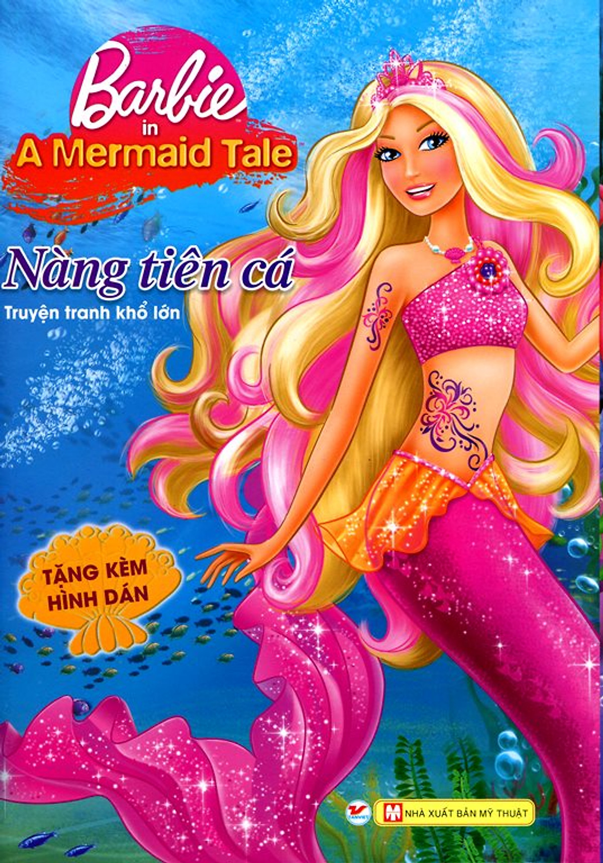 Barbie - Nàng Tiên Cá (Truyện Tranh Khổ Lớn)