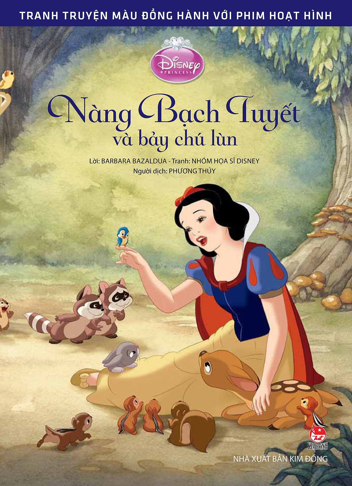 Tranh Truyện Màu Đồng Hành Với Phim Hoạt Hình - Nàng Bạch Tuyết Và Bảy Chú Lùn (2016)