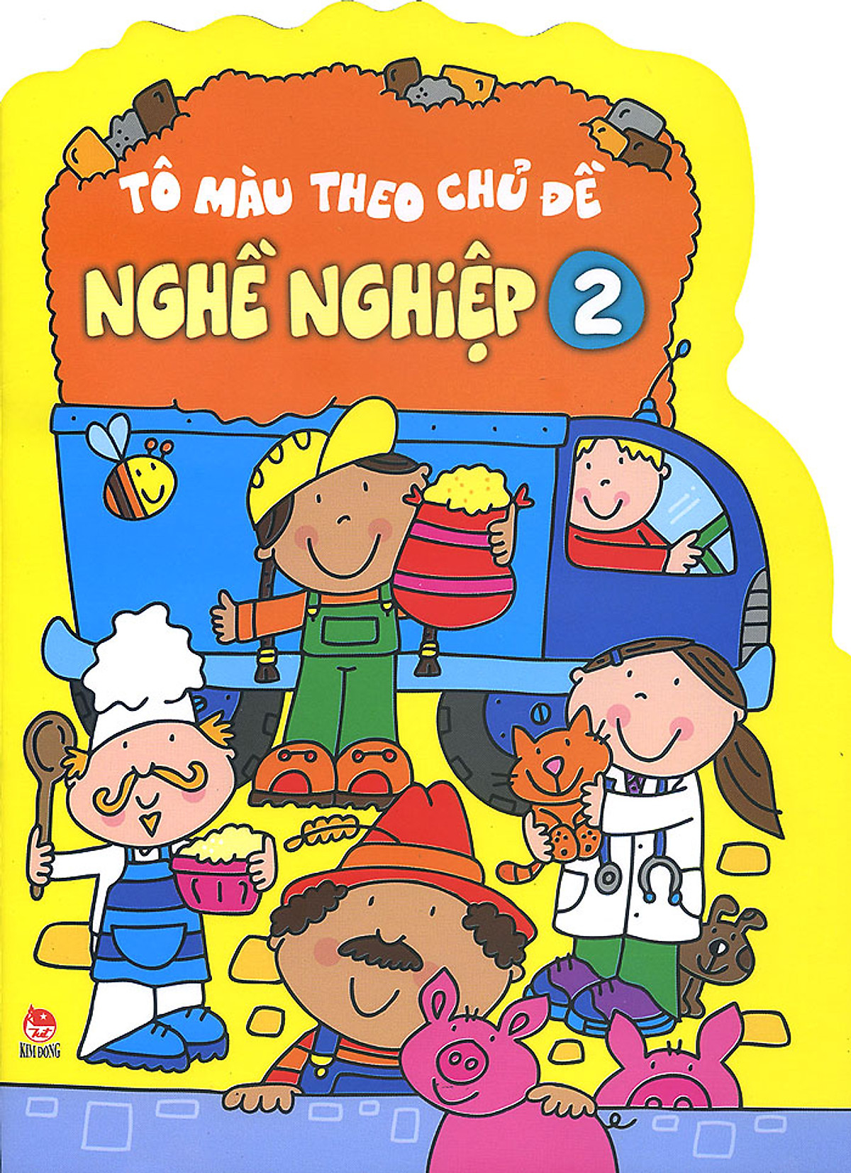 Tô Màu Theo Chủ Đề - Nghề Nghiệp (Tập 2)