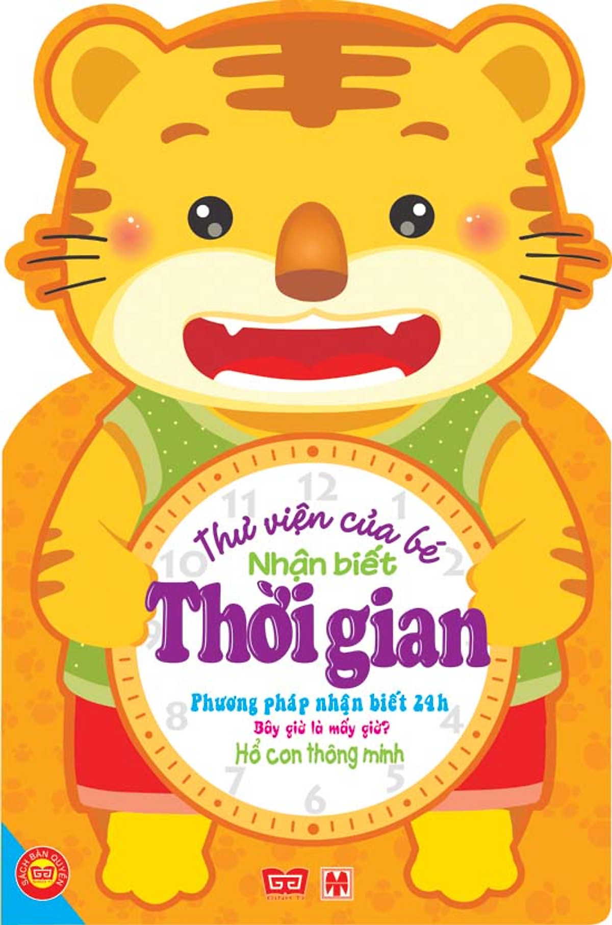 Thư Viện Của Bé - Nhận Biết Thời Gian (Phương Pháp Nhận Biết 24h)