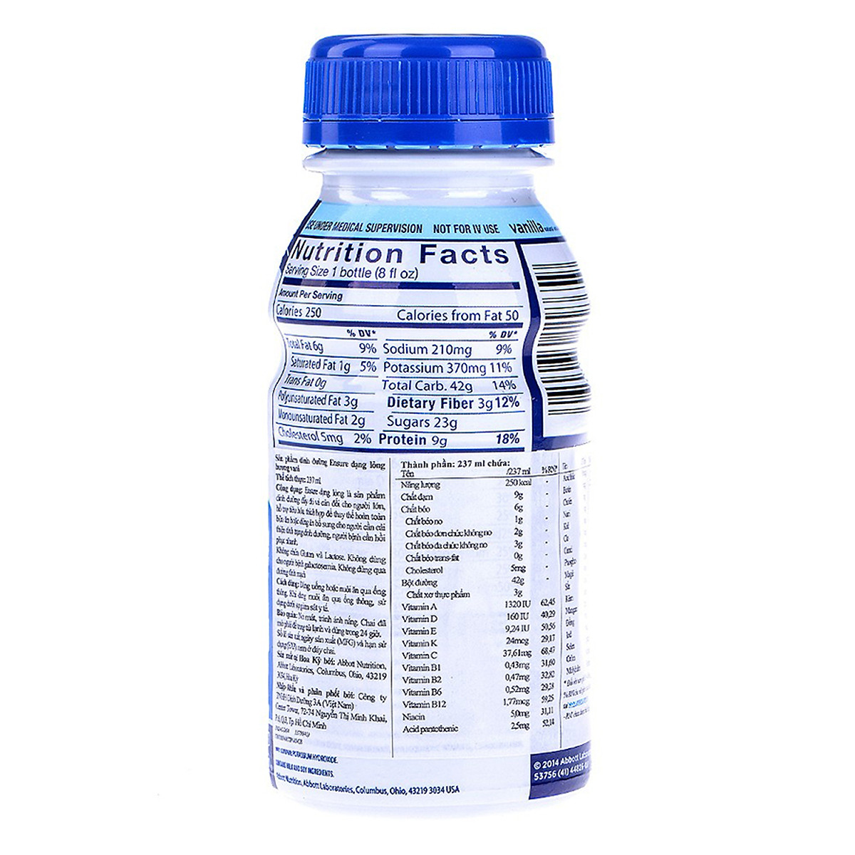 Thùng 24 Chai Sữa Nước Abbott Ensure 237ml