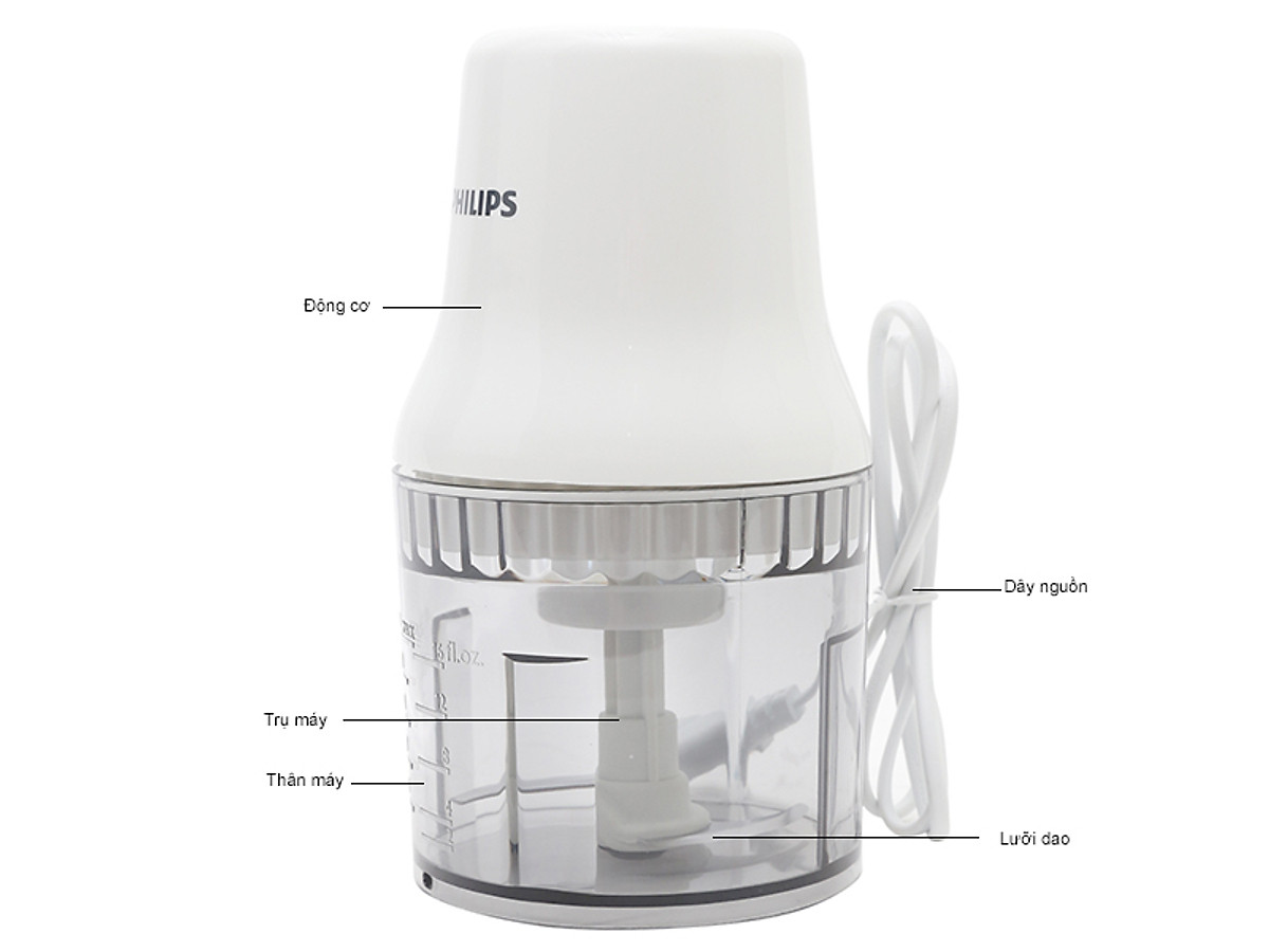 Máy Xay Thịt Philips HR1393 (0.7 Lít) - Hàng chính hãng