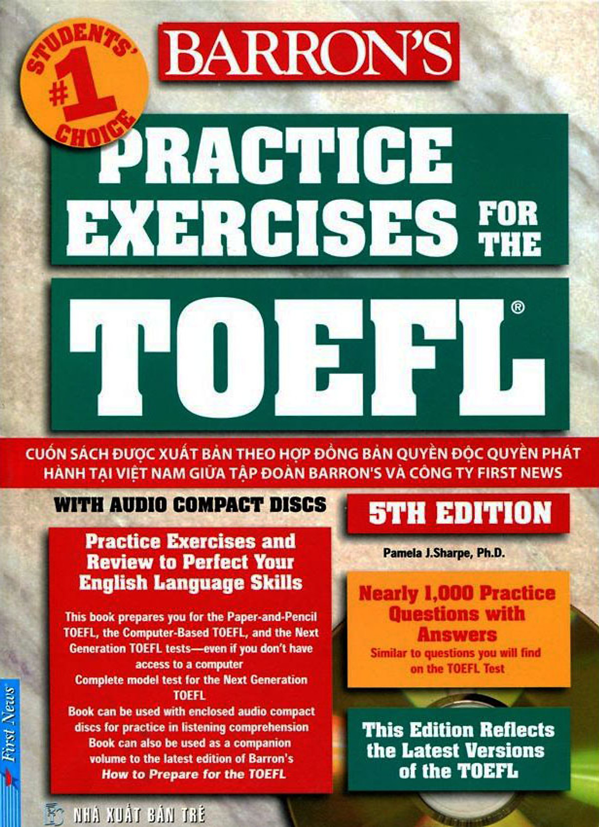 Practice Exercises For The TOEFL iBT (5th Edition) - Không Kèm CD
