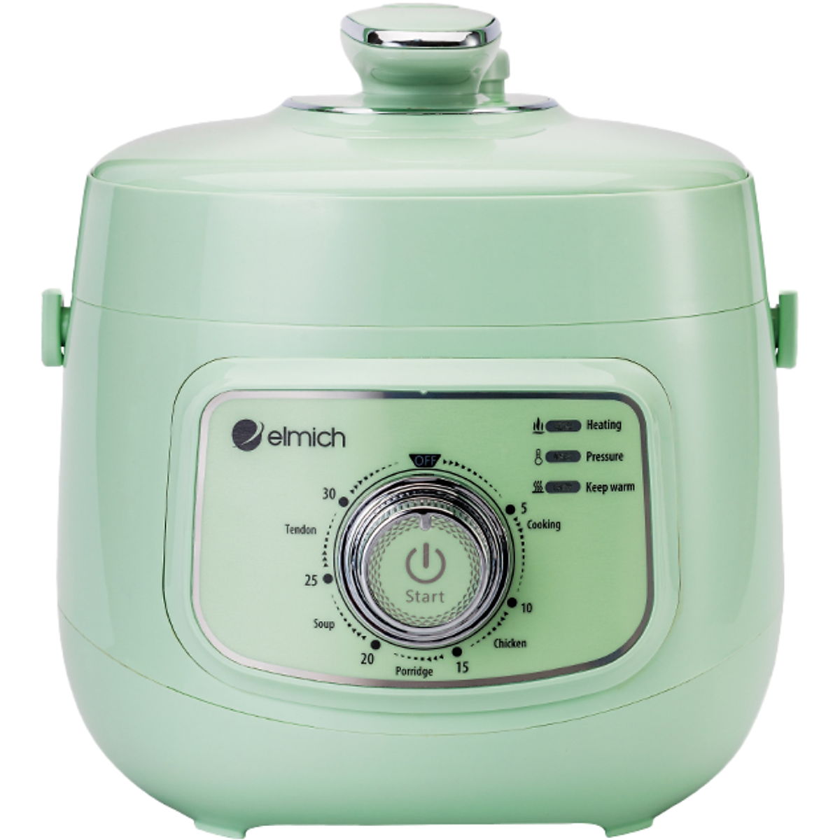 Nồi áp suất Elmich PCE-1805G dung tích 2,5L - Hàng Chính Hãng - Xanh