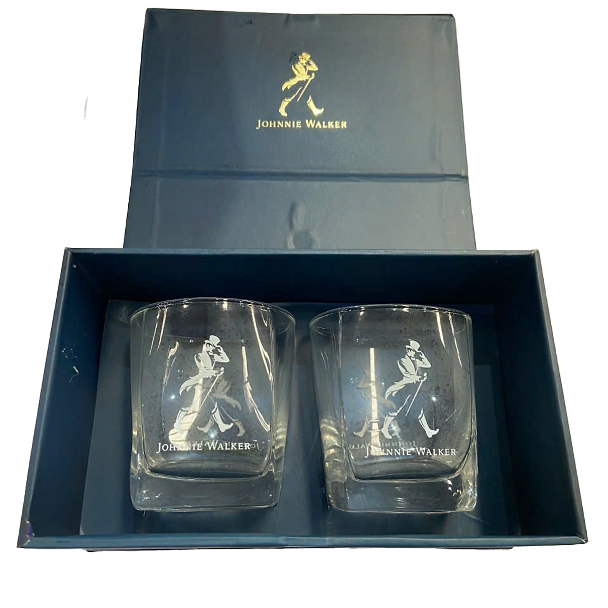 [Gift] Hộp 2 ly uống rượu thuỷ tinh Johnnie Walker