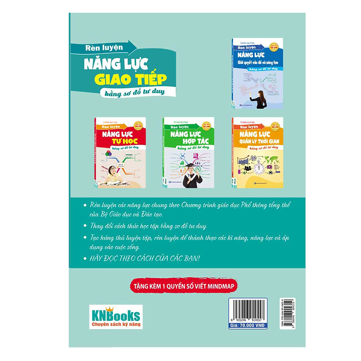 Rèn Luyện Năng Lực Giao Tiếp Bằng Sơ Đồ Tư Duy (Tặng Kèm Sổ Viết Mindmap)