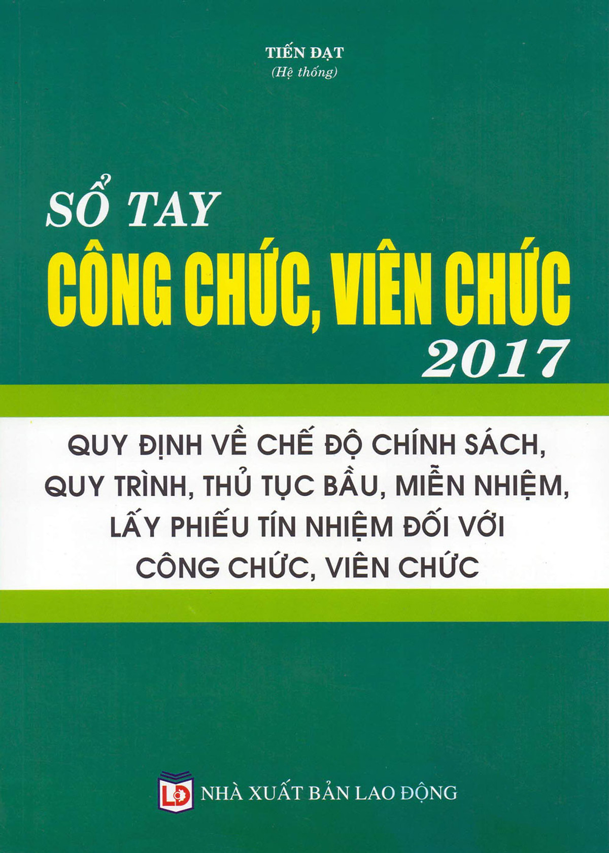 Sổ Tay Công Chức, Viên Chức Năm 2017