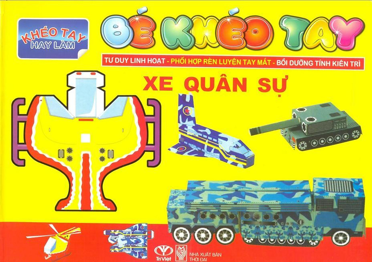 Bé Khéo Tay - Xe Quân Sự