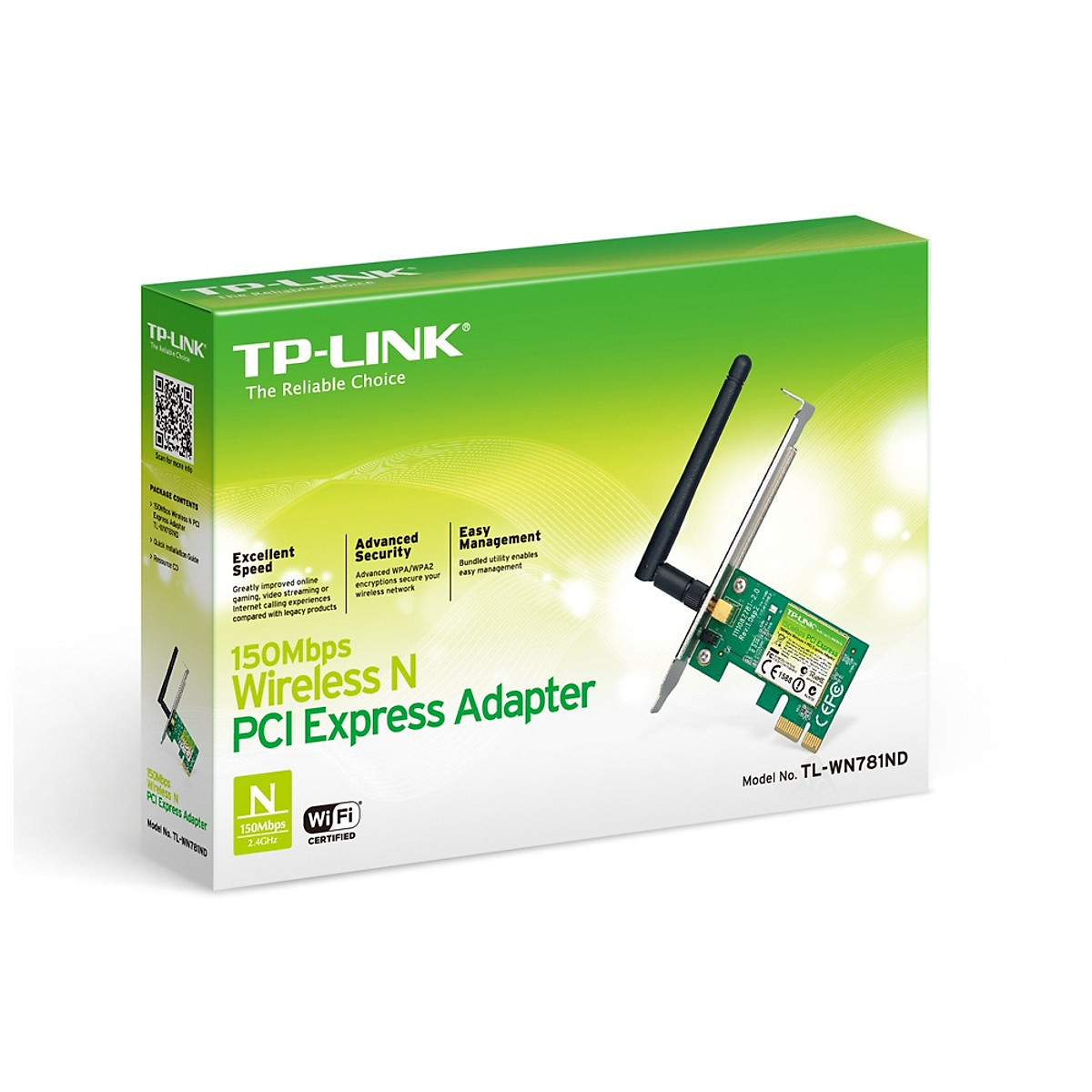 Card Mạng TP-Link TL-WN781ND - Hàng Chính Hãng