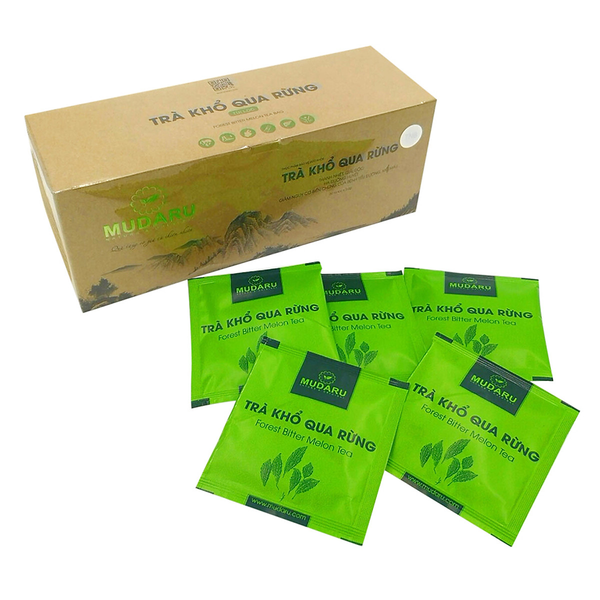 Trà Khổ Qua Rừng Túi Lọc Mudaru (Hộp 50 Túi) | Geta | Tiki