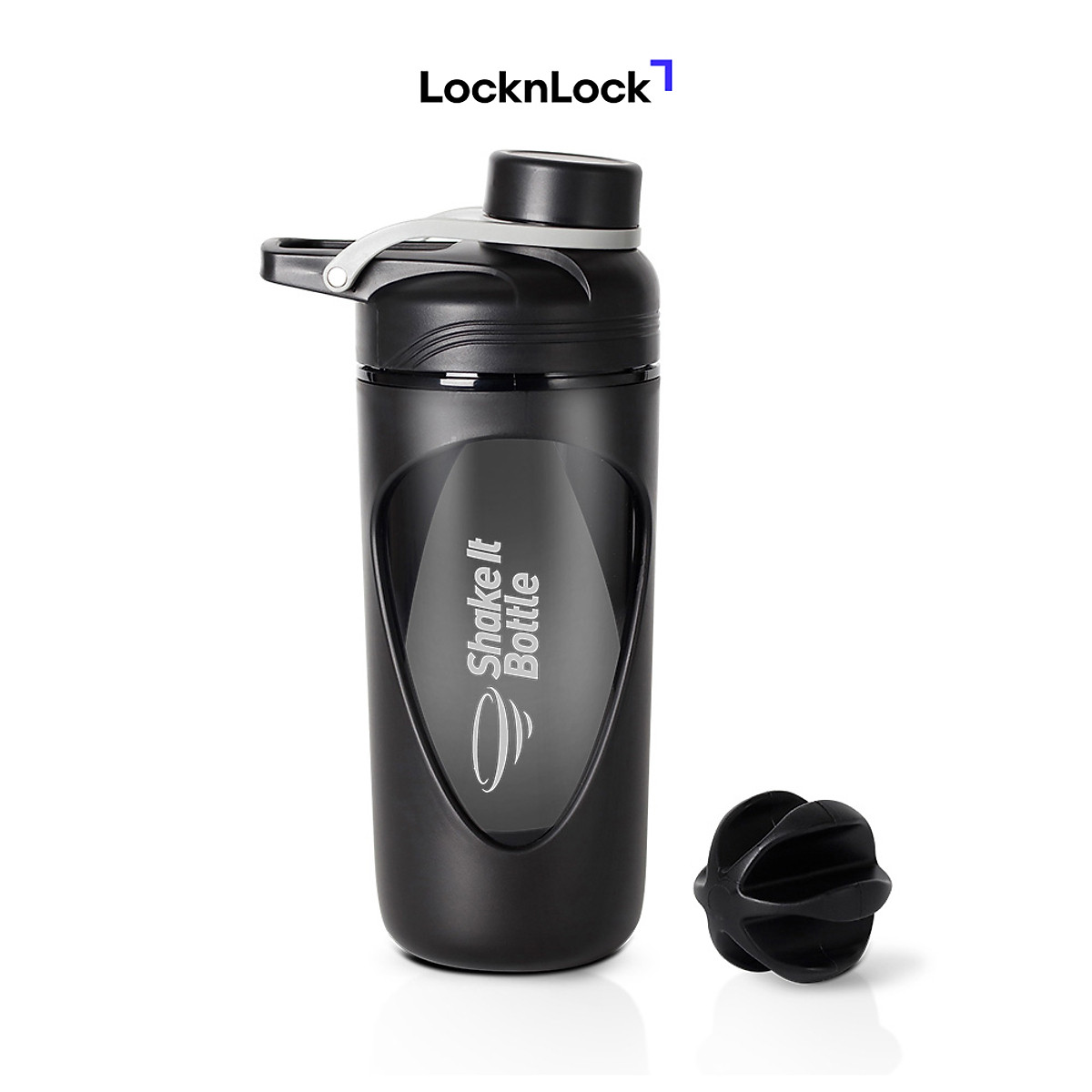 Bình lắc LocknLock Balance Shake It Bottle HAP949BLK 800ml - Màu đen
