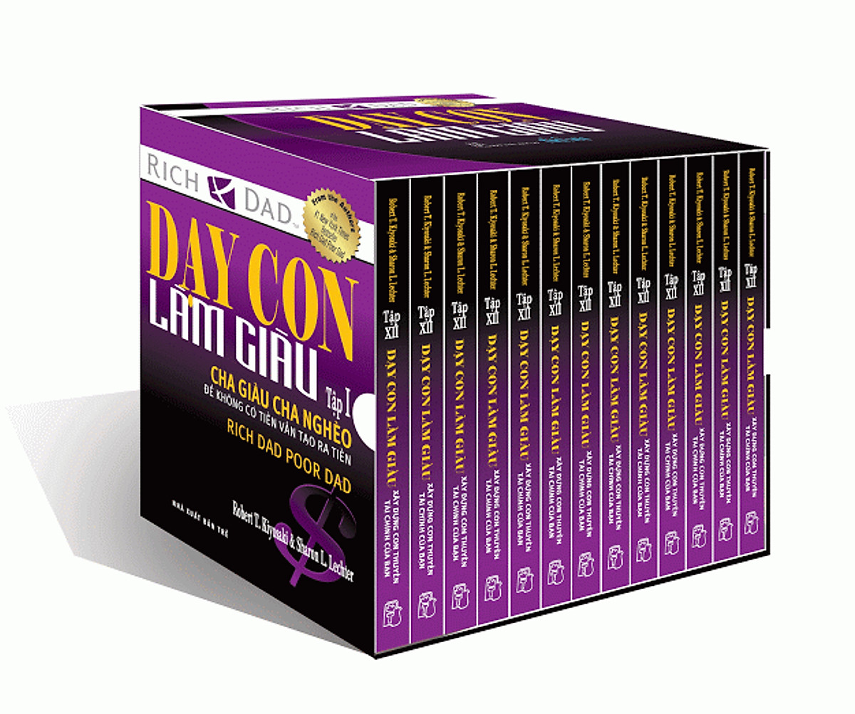 Dạy Con Làm Giàu 全13巻セット Dạy Con Làm Giàu Boxset - Robert T. Kiyosaki - Sách Việt Nam