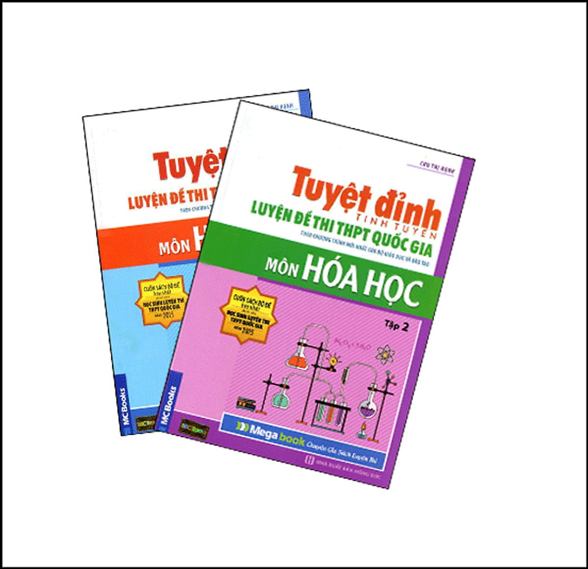 Sách Tuyệt Đỉnh Luyện Đề Thi THPT Quốc Gia - Môn Hóa Học (Trọn Bộ 2 Tập)