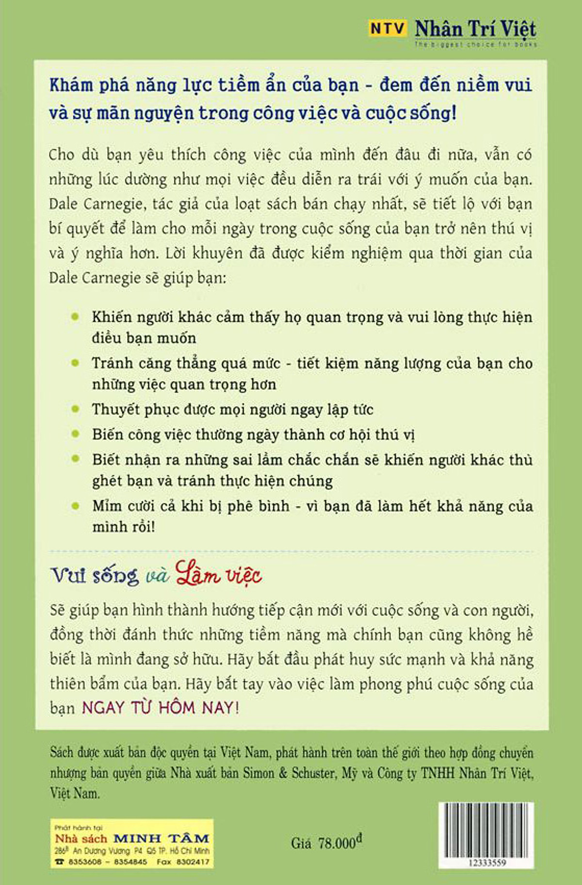 Vui Sống Và Làm Việc (Tái Bản)