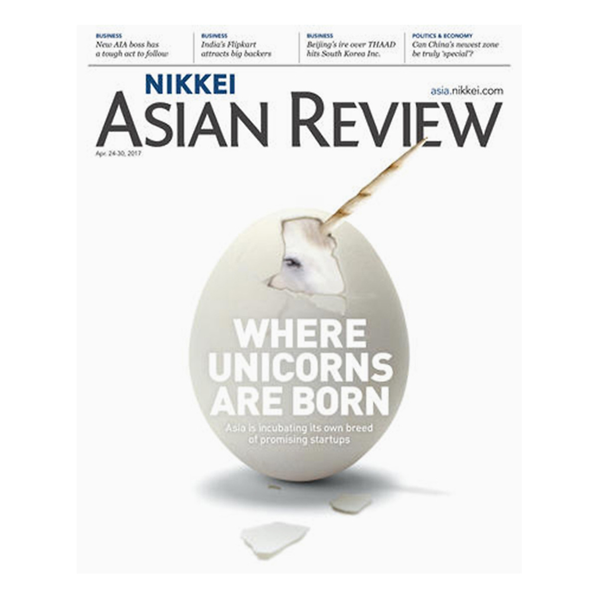 Nikkei Asian Review - Where The Unicorns Are Born