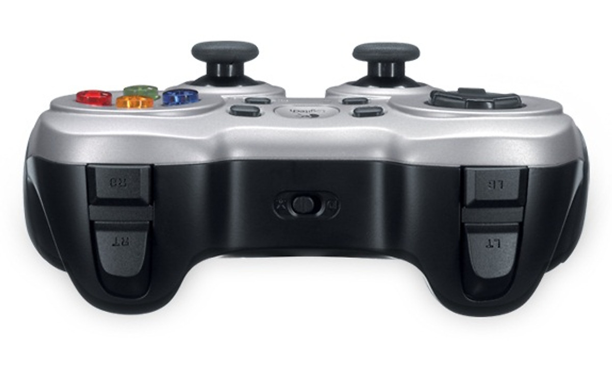 Tay cầm chơi game console không dây Logitech F710 - USB 2.4Ghz, 4 phím di chuyển D-Pad, tương thích TV Android - Hàng chính hãng