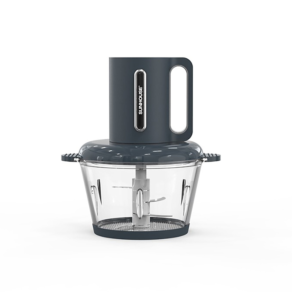 Máy xay thịt 2 lưỡi dao kép Sunhouse SHD5403 300W - Hàng chính hãng - Xám