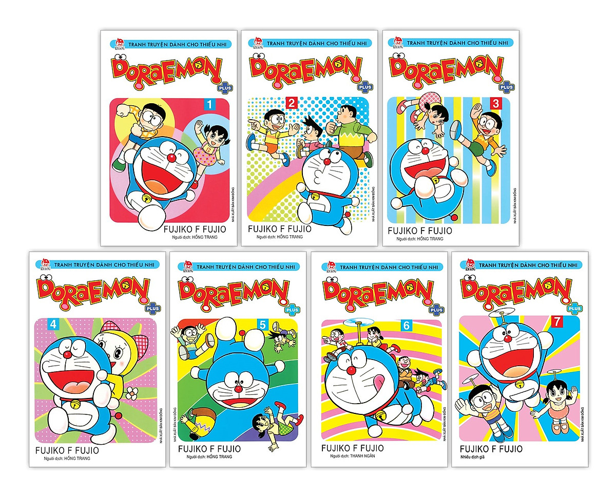 Combo Doraemon Plus - Combo 7 Tập