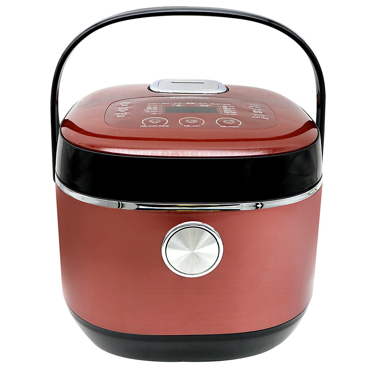 Nồi Cơm Điện Tử Lòng Niêu Nagakawa NAG0135 (1.8L - 900W) - Tích Hợp 10 Chương Trình Nấu - Hàng Chính Hãng