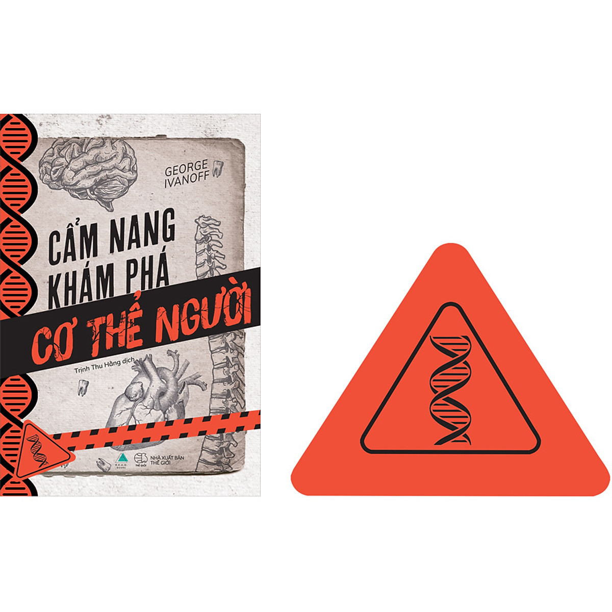 Sách Cẩm Nang Khám Phá Cơ Thể Người (Tặng Kèm Bookmark)