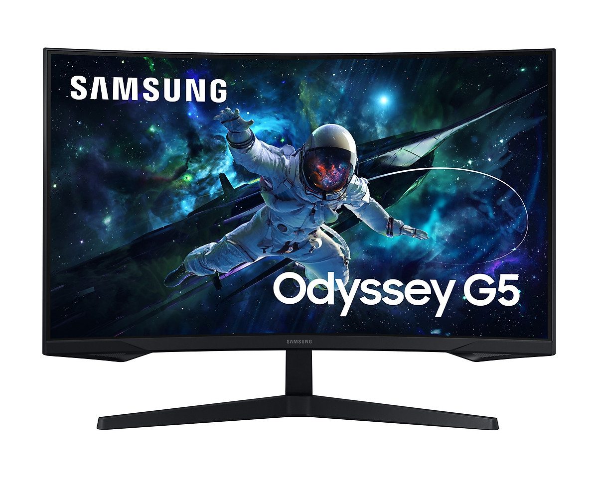 Màn hình Gaming Samsung Odyssey G5 G55C LS32CG552EEXXV (32 inch, QHD, 165Hz, 1ms) - Hàng chính hãng