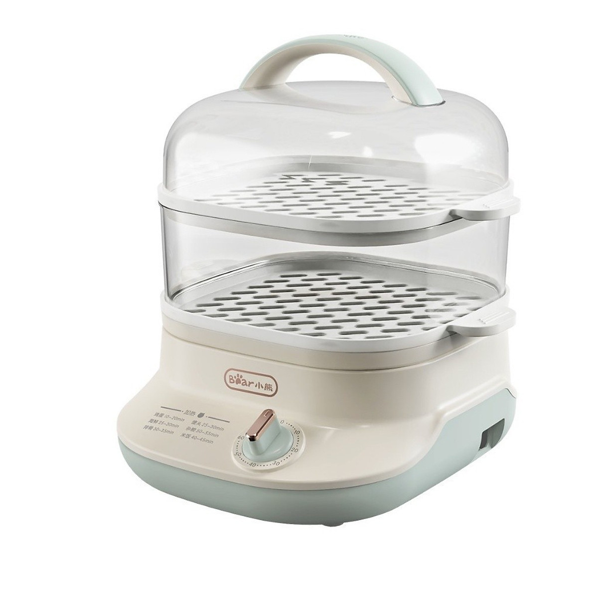 Nồi hấp hơi nước BEAR 6L 2 tầng (EFS-4H60V / DZG-C60Q8) - Hàng Chính Hãng