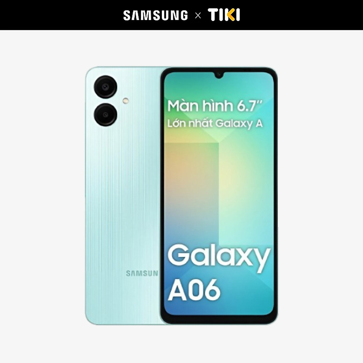 Điện Thoại Samsung Galaxy A06 (4GB/128GB) Đã kích hoạt bảo hành điện tử - Hàng Chính Hãng - Xanh Ngọc